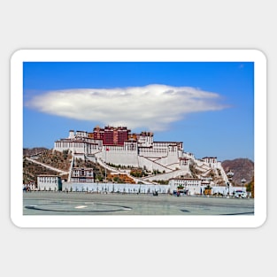 Potala Palace, Lhasa, Tibet. Sticker